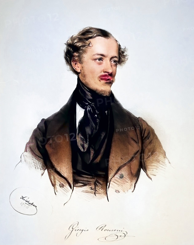 Giorgio Ronconi (Born August 6, 1810 In Milan