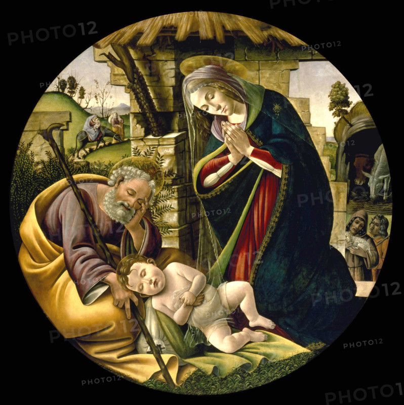 The Adoration Of The Christ Child (Around 1500)