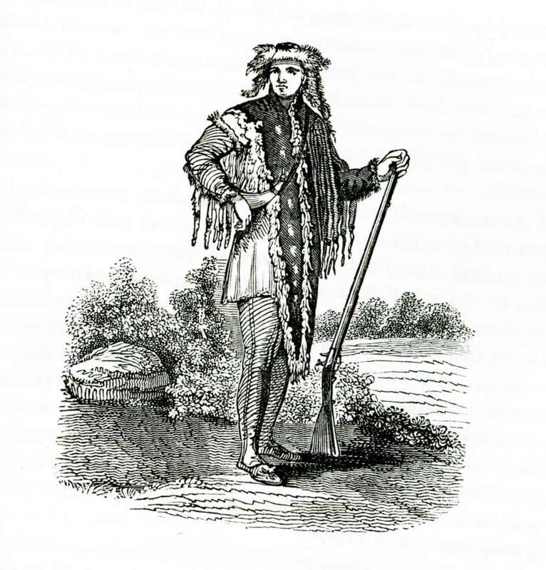 This 1840s illustration shows Captain Meriwether Lewis. Captain Meriwether Lewis (1774 - 1809) was an American explorer, soldier, politician, and public administrator, best known for his role as the leader of the Lewis and Clark Expedition, also known as the Corps of Discovery, with William Clark. William Clark (1770-1838)  was an American explorer, soldier, Indian agent, and territorial governor. A native of Virginia, he grew up in prestatehood Kentucky before later settling in what became the state of Missouri.