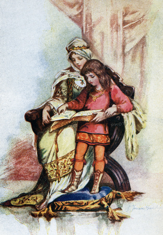 Aldred the Great as a child.