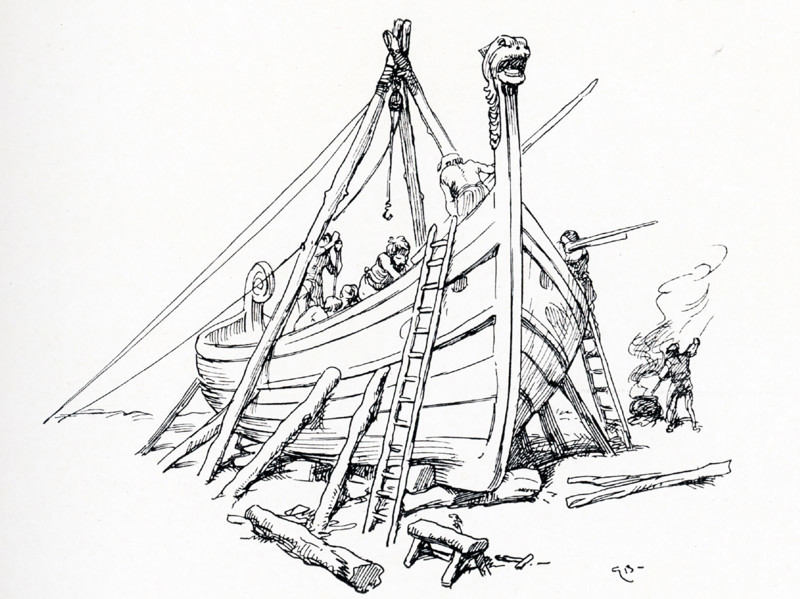 Olaf Tryggvason (960s -1000 AD) was King of Norway from 995 to 1000. He was the son of Tryggvi Olafsson, king of Viken (Vingulmark, and Ranrike), and, according to later sagas, the great-grandson of Harald Fairhair, first King of Norway. He is numbered as Olaf I.