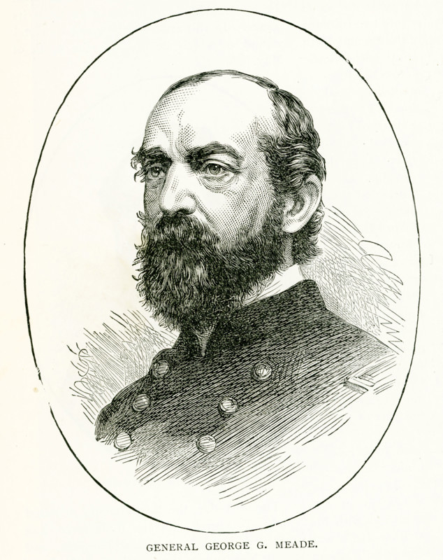 General George C Meade was a Union major general and one of the most important commanders of the American Civil War (1861-1865). He defeated Robert E. Lee and the Army of Northern Virginia in the Battle of Gettysburg (1863) and led the main Union army in Virginia until the end of the war.