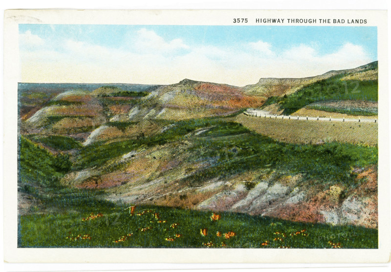 Badlands in North Dakota