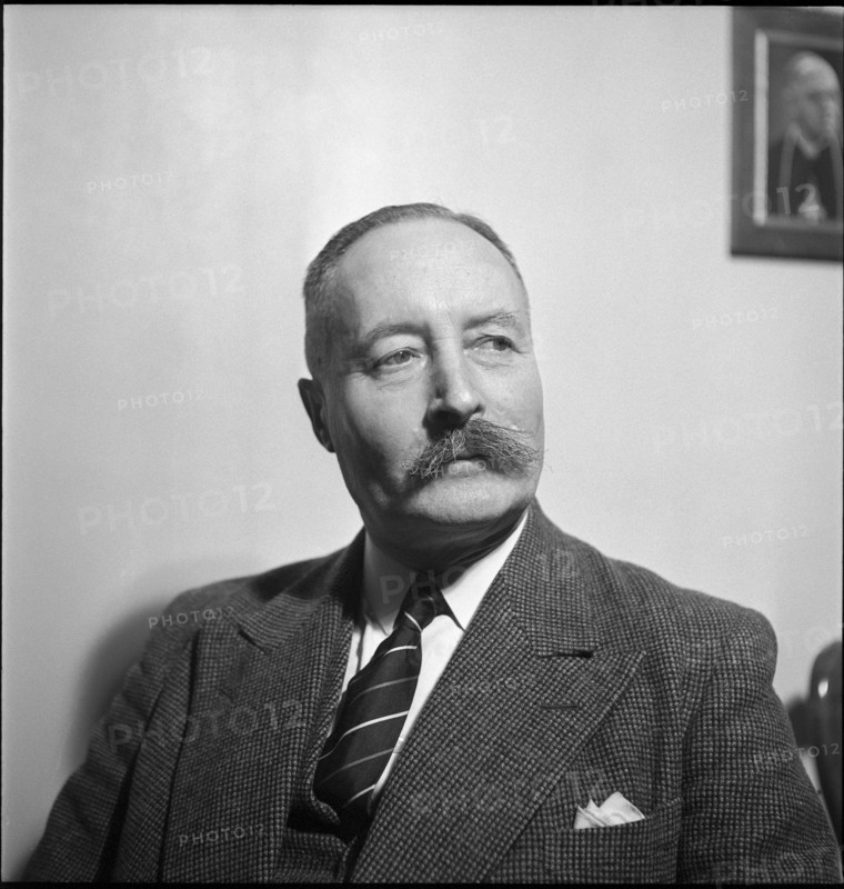 General Henri Giraud in Fribourg, 1946.