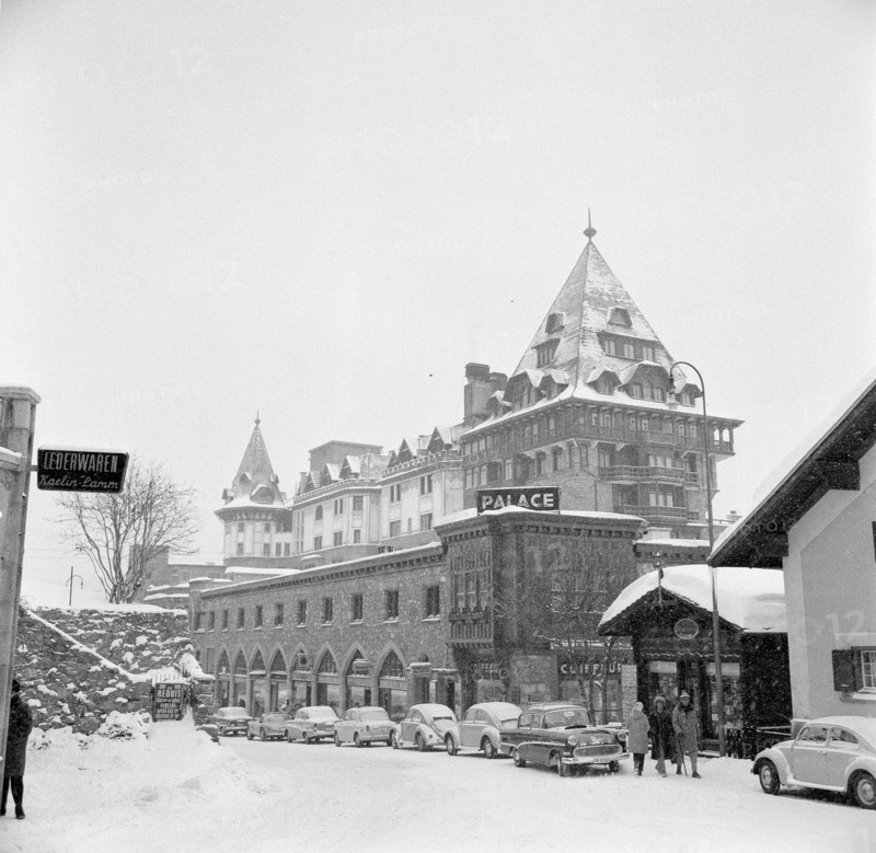 Palace hotel St. Moritz 1959.