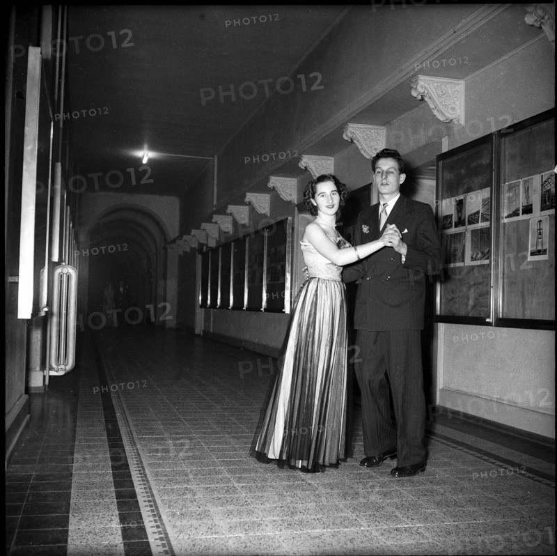 Dancing Couple at the Polyball 1952.