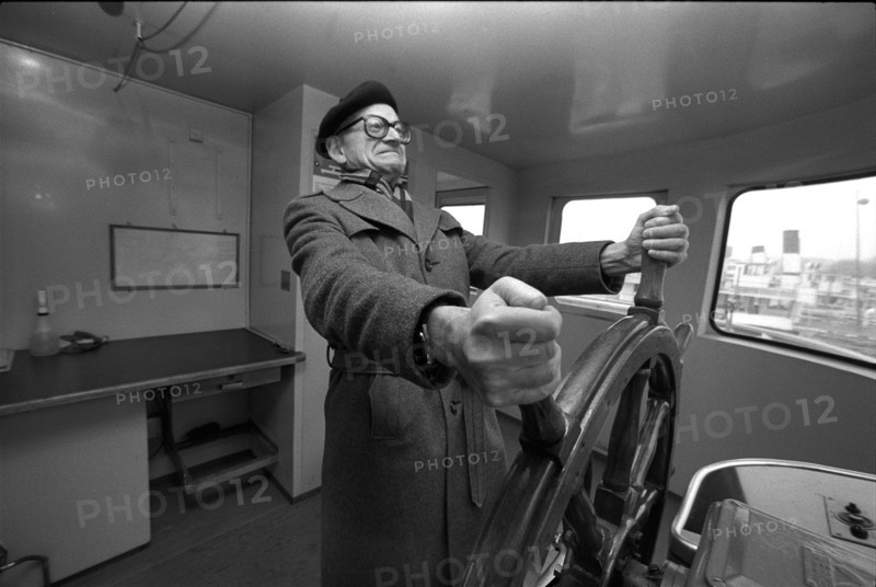 Alphons Egli, Member of Federal Council at the wheel of the Schwyz 1982.