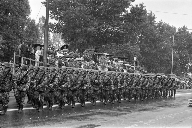 Military Parade 1969 in Switzerland.
