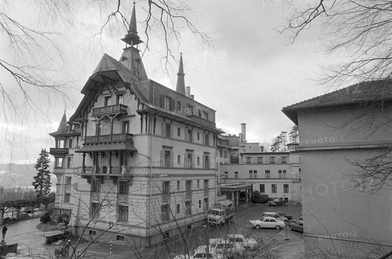 Grand Hotel Dolder in Zurich, 1971.