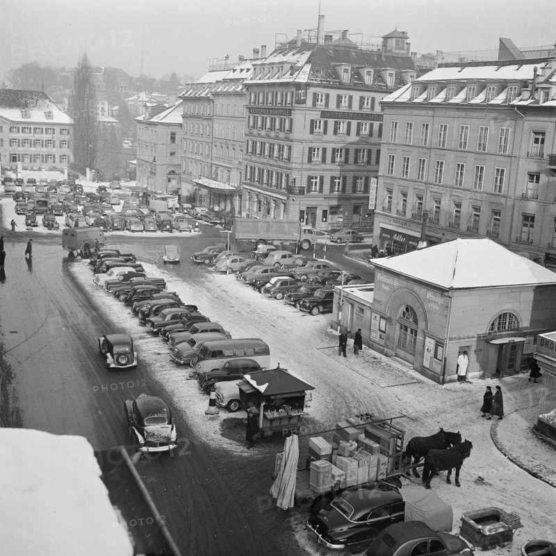Parking Lot Waisenhausplatz, 1957.