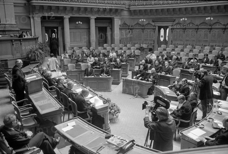 First awarding of the Augustin Bea prize, 1971.