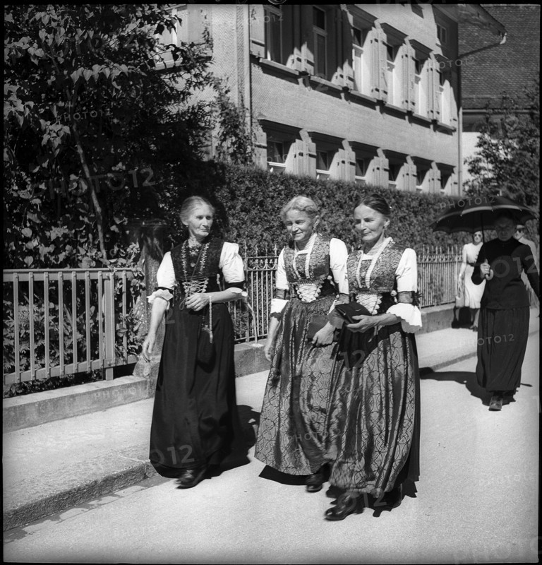 Religious festival in Appenzell, 1941.