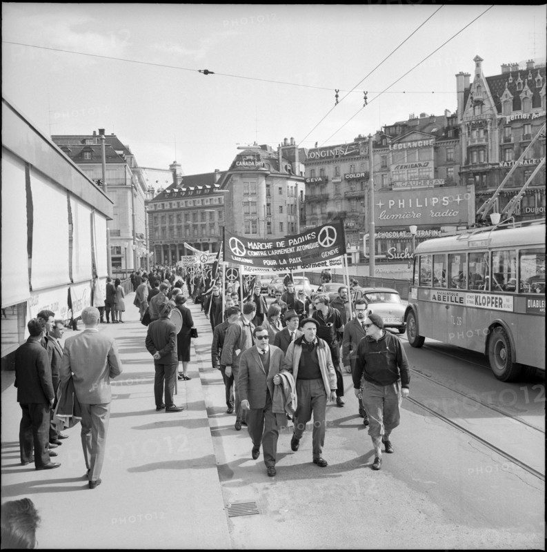 Demonstrator; Easter march 1963.