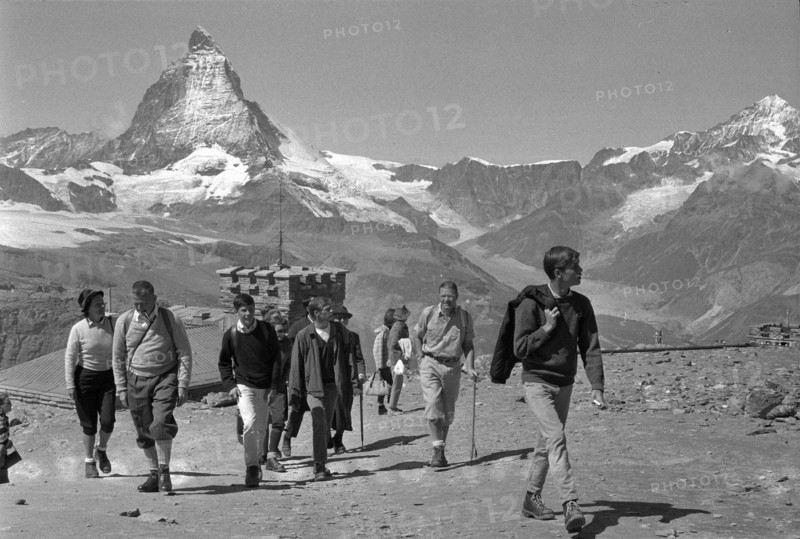 Robert McNamara's vacation in Zermatt, 1964.