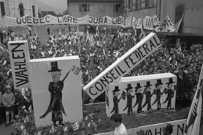 20th festival of the Jura in Delemont, 1967.
