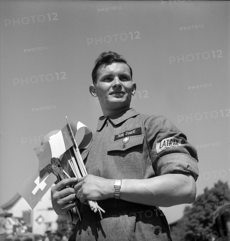 Swiss donation: help for France, 1945.