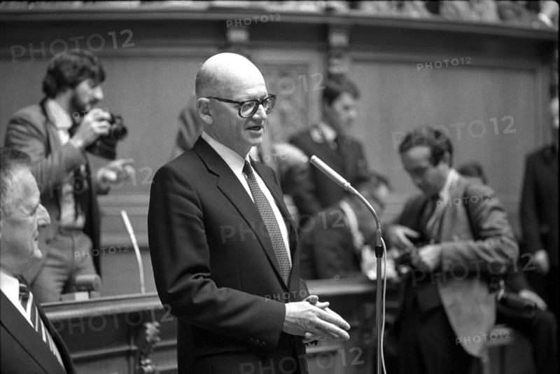 Election of the Bundesrat 1982: Alphons Egli, Member of Federal Council.