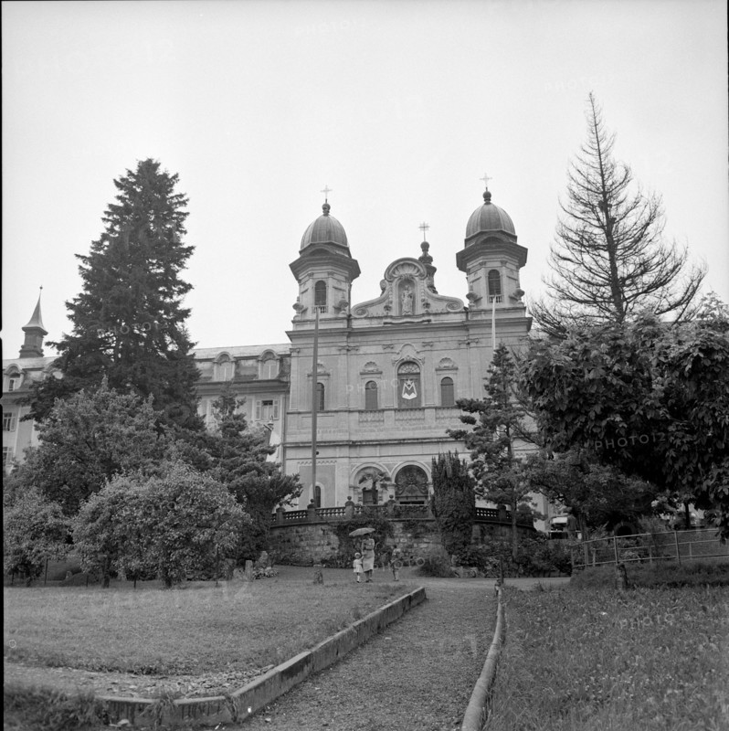 Religious building, college Maria Hilf, Schwyz 1956.