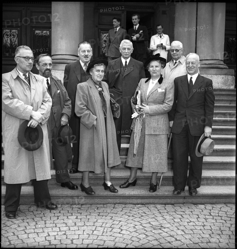 Class of former students of Technikum Winterthur 1949.