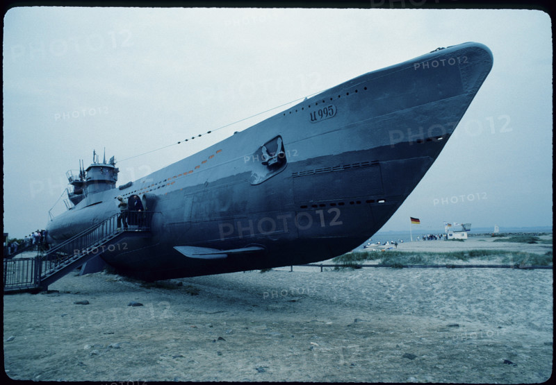 Museum-submarine of German navy, 1985.