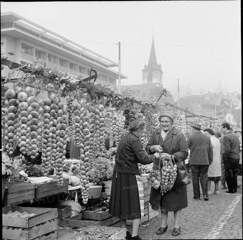 Zibelemarit, Berne 1961.