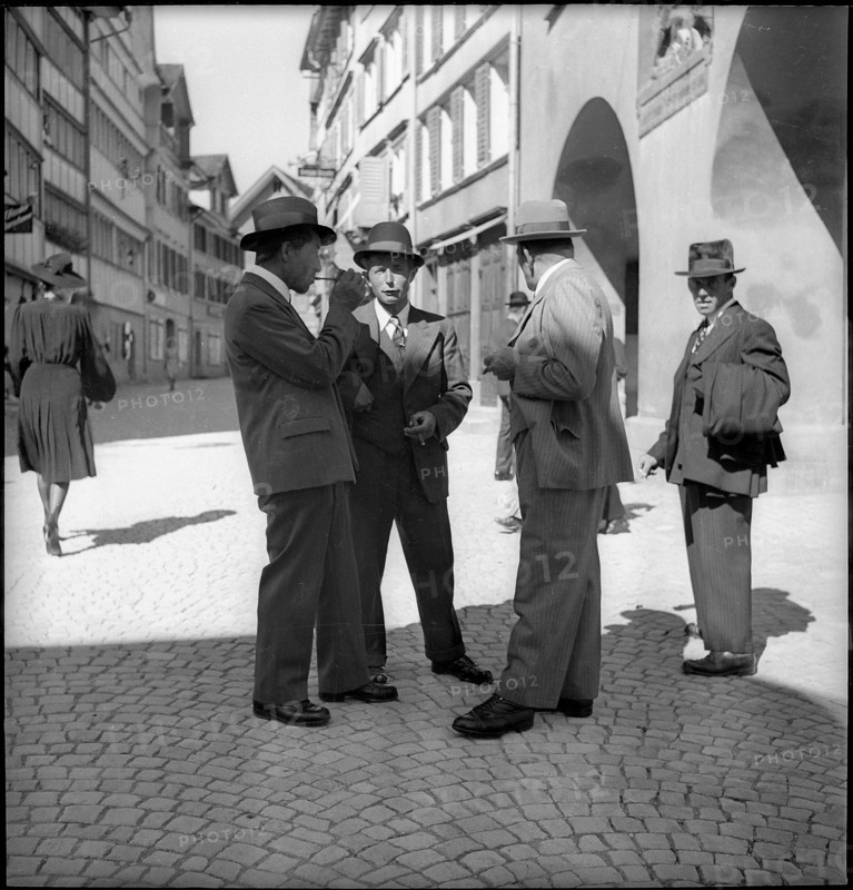 Religious festival in Appenzell, 1941.