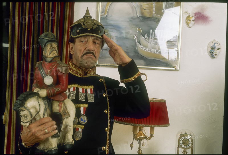 Alfredo Smaldini as Prussian, comedian, 1992.