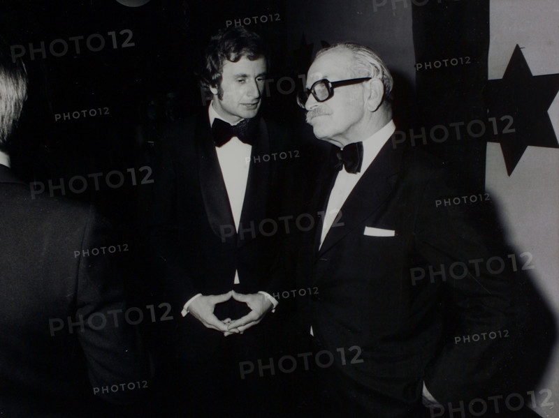 Sports man-woman of the year 1974: Rolf Blattler and Edy Nageli.