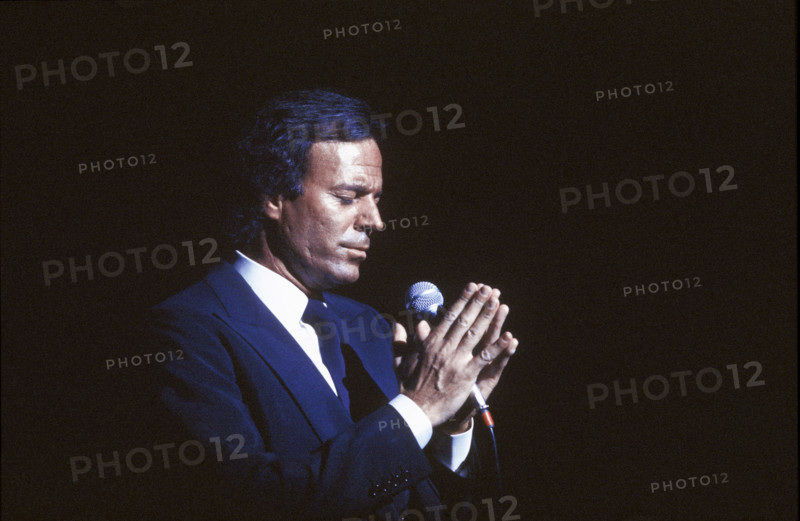Julio Iglesias in Hamburg 1984.