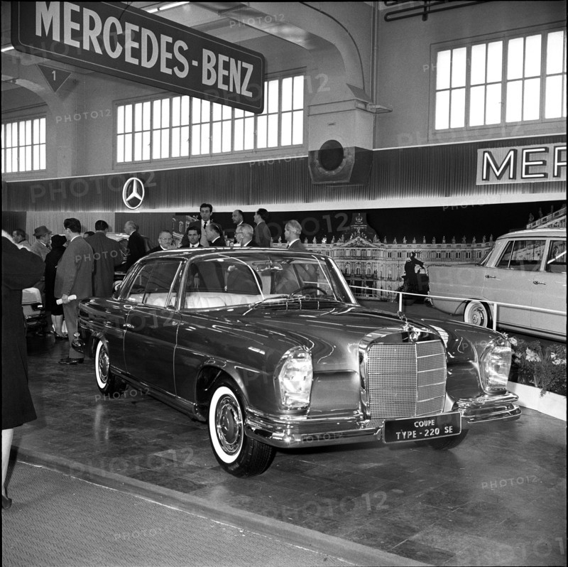 Autosalon 1962: Mercedes.