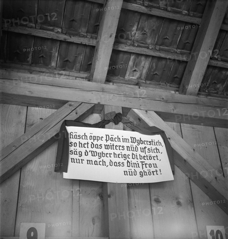 Women's shooting in Schuepfheim, 1946.
