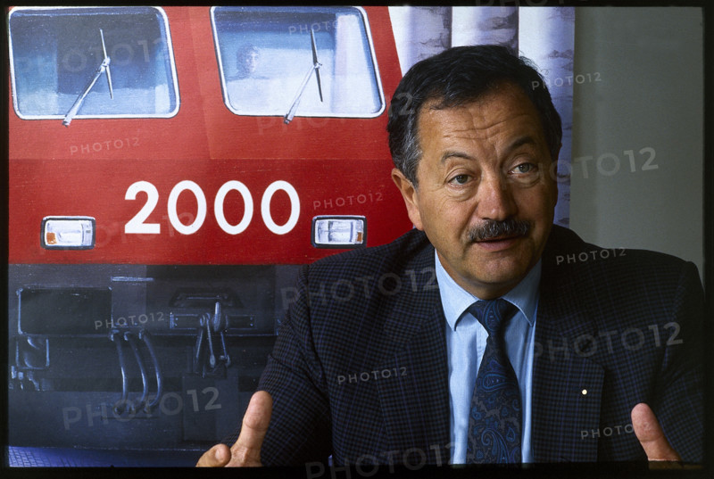 Hans Eisenring, SBB president 1986.
