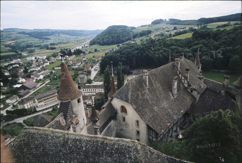 Castle of Lucens, 1974.