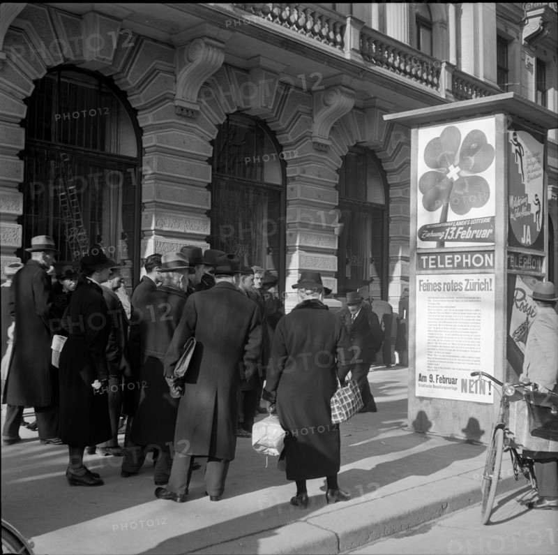 Election posters, slogan; 1941.