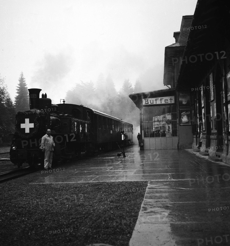 50th jubilee of the Brunig railway.