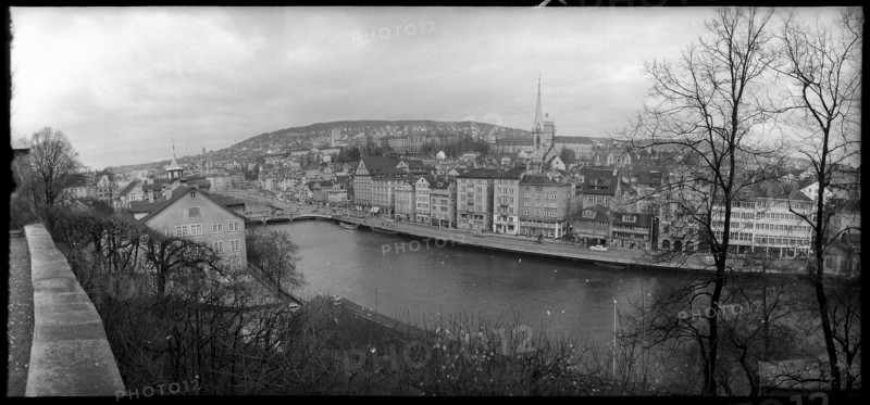 Zurich at Limmat 1956.