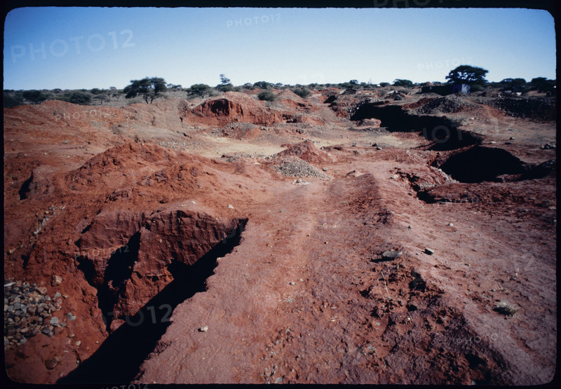 Diamond mine in South Africa 1984.