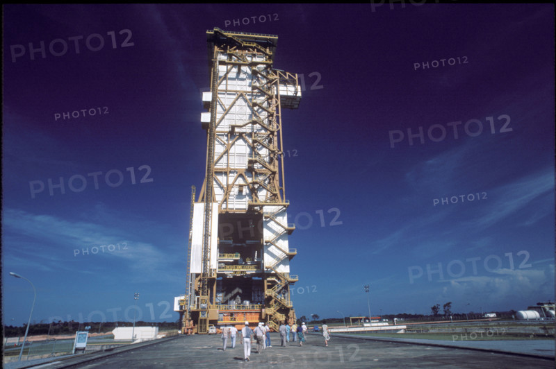 Ariane mission, French Guiana 1987.