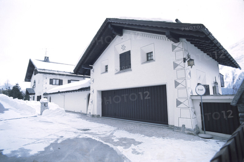 Villa La Tegina of Fred C. Meuser in St. Moritz 1976.
