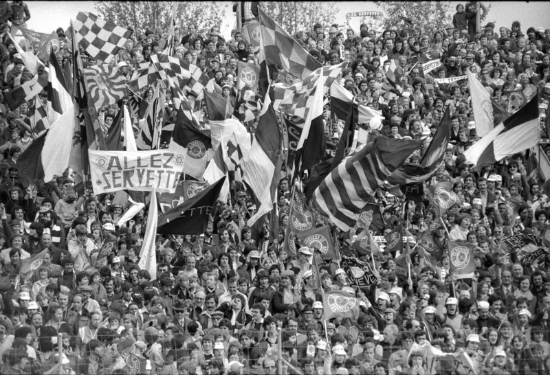 Cup final 1978: GC Zurich - Servette Geneva; Spectators