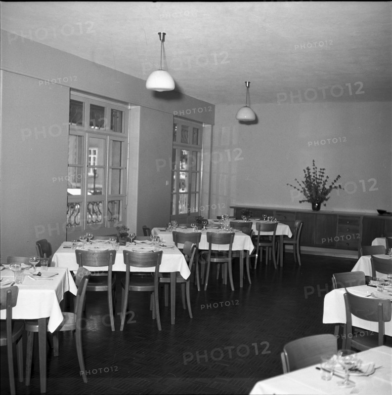 Psychiatric hospital in Basel, 1952