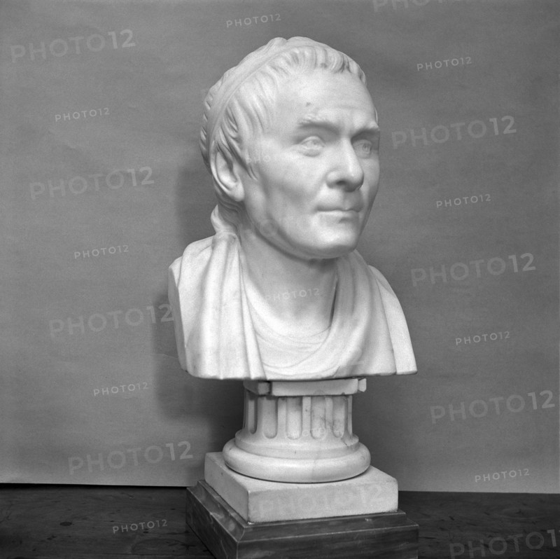 Bust of Rousseau, Geneva 1956