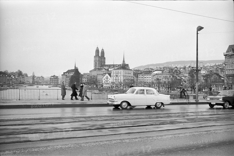 Quai Bridge Zurich 1965