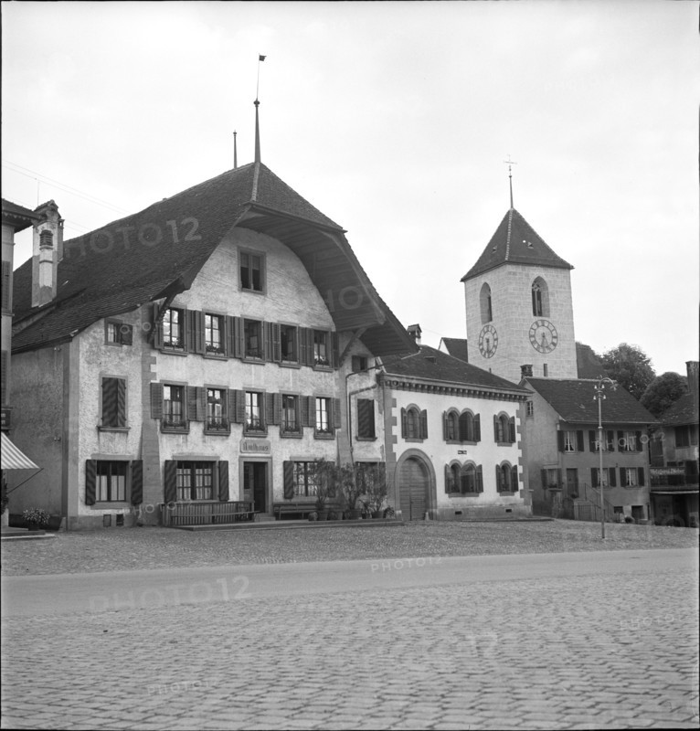 Aarberg, city hall; 1939