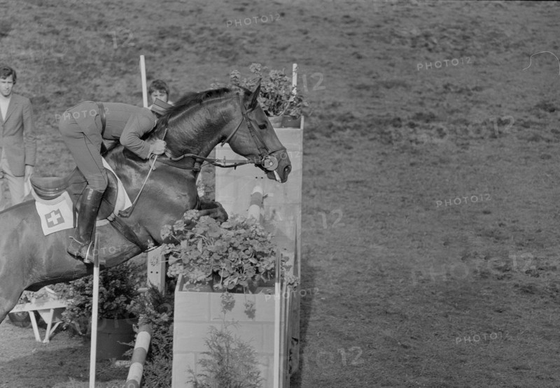 CSIO Lucerne 1974: Paul Weier and Fink
