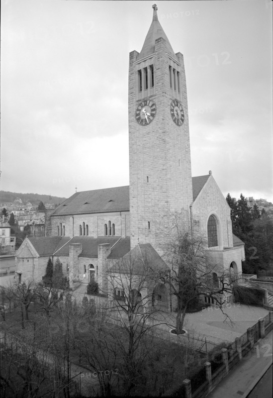 St. Antony church in Zurch Hottingen 1951