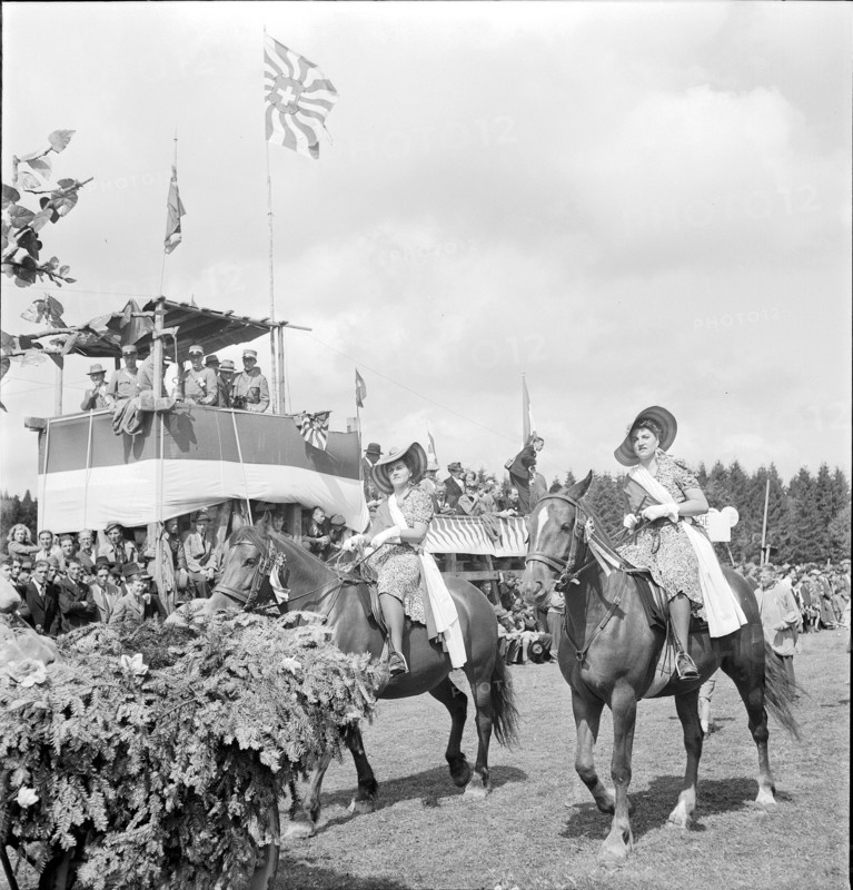 38th Marché-Concours Saignelégier, parade, 1941