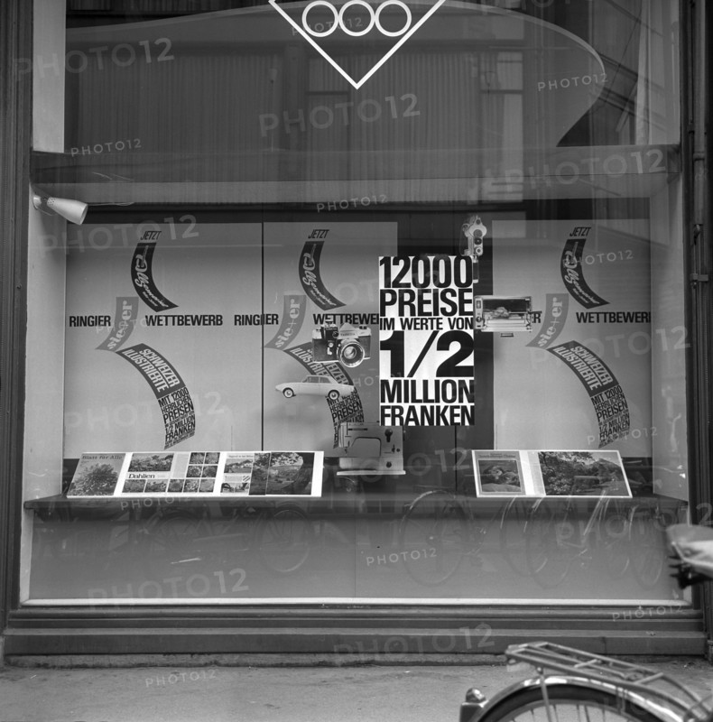 Shop window Ringier publisher: Contest, 1965
