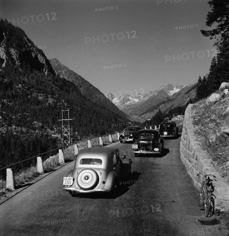 Excursion on the Susten Pass, 1946