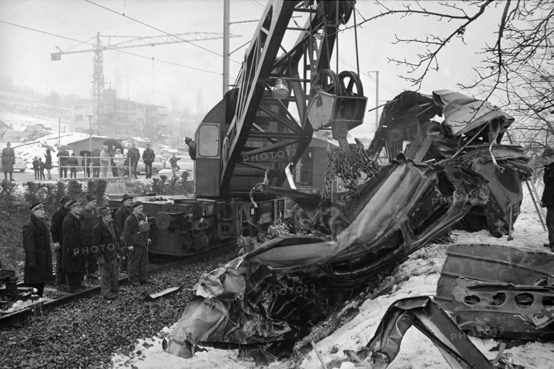 Railway accident in Feldmeilen 1971